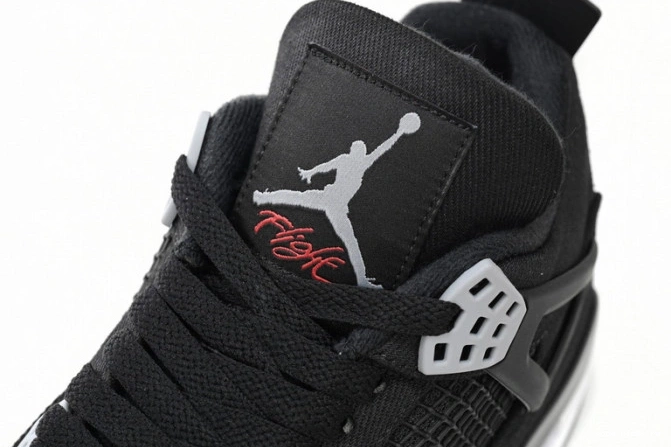 Black 4 Air Canvas DH7138-006 Jordan 0717